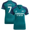 Maglia Arsenal Saka 7 Donna Terza Divisa 2023-24 Maglia Arsenal Saka 7 Donna Terza Divisa 2023-24
